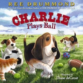 Hardcover Charlie Plays Ball Book