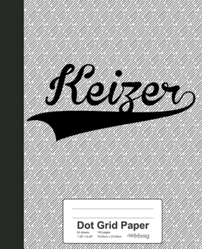 Paperback Dot Grid Paper: KEIZER Notebook Book
