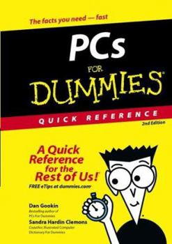 Spiral-bound PCs for Dummies Quick Reference Book