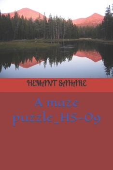Paperback A maze puzzle_HS-09 Book