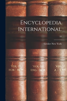 Paperback Encyclopedia International; 10 Book