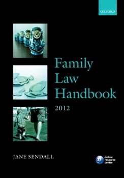 Paperback Family Law Handbook 2012 Book