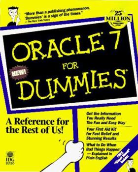 Paperback Oracle 7 for Dummies Book