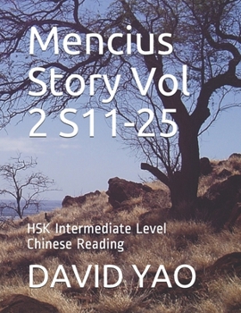 Paperback Mencius Story Vol 2 S11-25: HSK Intermediate Level Chinese Reading Book
