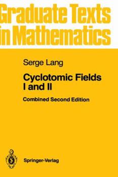 Hardcover Cyclotomic Fields I-II Book
