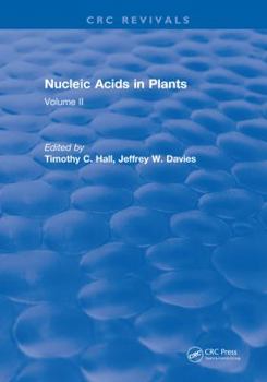Hardcover Nucleic Acids in Plants: Volume II Book