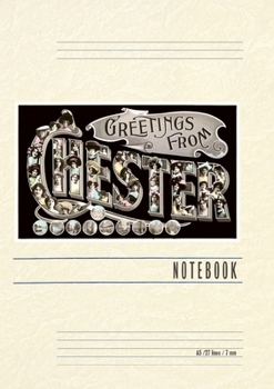 Paperback Vintage Lined Notebook Greetings from Chester Book
