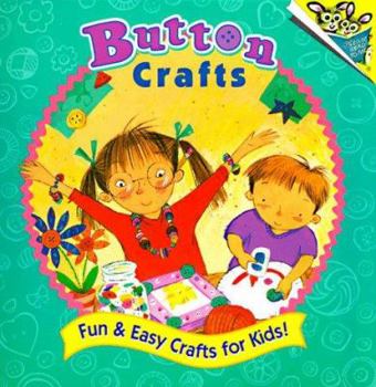 Paperback Button Crafts Book