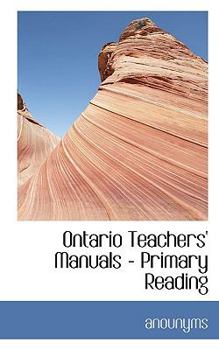 Paperback Ontario Teachers' Manuals - Primary Reading Book