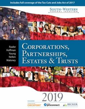 Hardcover South-Western Federal Taxation 2019: Corporations, Partnerships, Estates and Trusts (with Intuit Proconnect Tax Online 2017& RIA Checkpoint, 1 Term (6 Book