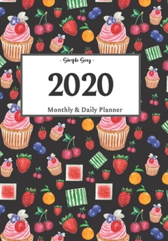 Paperback 2020 Planner Daily and Monthly: On-The-Go Planner - Jan 1, 2020 to Dec 31, 2020: Daily & Monthly Planner + Calendar Views - Productivity Planner - Cup Book