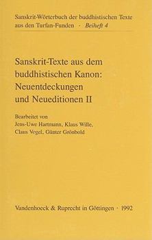 Paperback Sanskrit-Texte Aus Dem Buddhistischen Kanon, Neuentdeckungen Und Neueditionen: Zweite Folge [German] Book