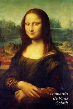 Paperback Da Vinci Schrift: Mona Lisa Trendy & Hip Notitieboek Ideaal Voor School, Studie, Recepten of Wachtwoorden [Dutch] Book