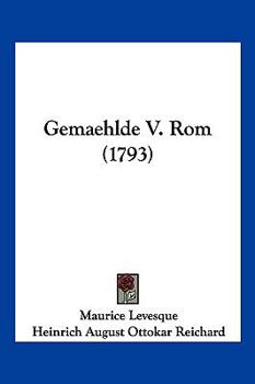 Paperback Gemaehlde V. Rom (1793) [German] Book