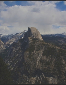 Paperback Half Dome Yosemite Notebook Book