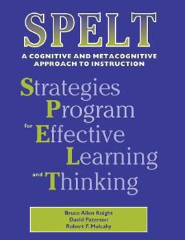 Paperback Spelt: A Cognitive and Metacognitive Approach Book