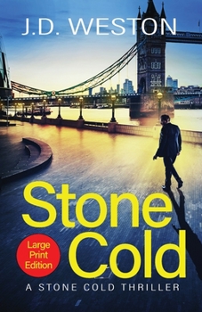 Paperback Stone Cold: A British Action Crime Thriller [Large Print] Book