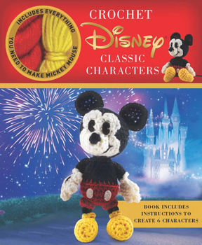 Paperback Crochet Disney Classic Characters Book