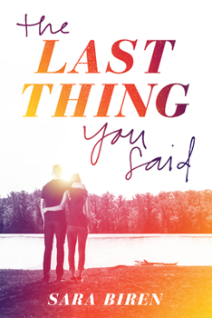 Paperback The Last Thing You Said Book