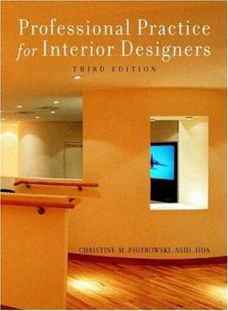 Hardcover Professional Practice for Interior Designers Book