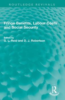 Paperback Fringe Benefits, Labour Costs and Social Security Book