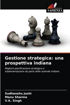 Paperback Gestione strategica: una prospettiva indiana [Italian] Book