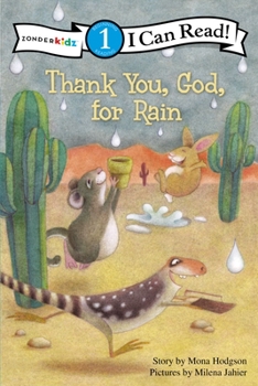 Paperback Thank You, God, for Rain: Level 1 Book