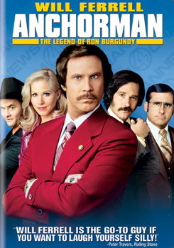 DVD Anchorman: The Legend of Ron Burgundy Book