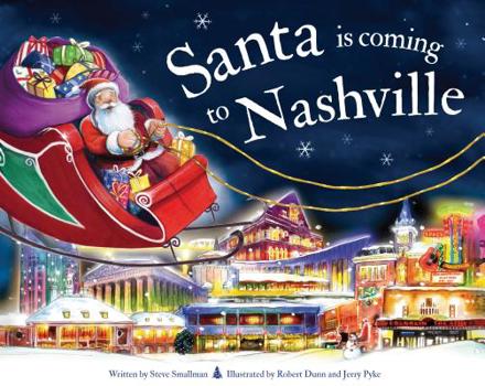Hardcover Santa Is Coming to Nashville Book
