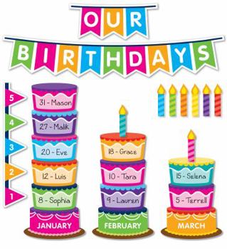 Misc. Class Birthday Graph Bulletin Board Book