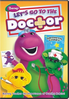 DVD Barney: Let's Go to the Doctor Book