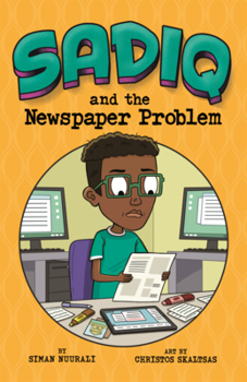 Library Binding Sadiq and the Newspaper Problem Book