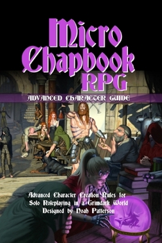 Paperback Micro Chapbook RPG: Advanced Character Guide Book
