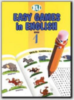 Paperback Easy Games in English: Volume 1 Book