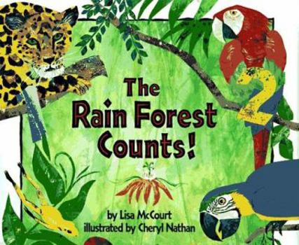 Paperback Rain Forest Counts Book