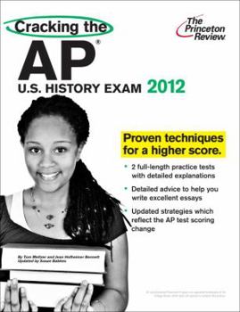 Paperback Cracking the AP U.S. History Exam, 2012 Edition (College Test Preparation) Book