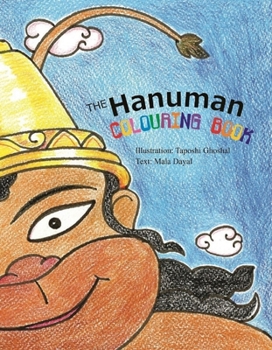 Paperback Hanuman Colouring Book