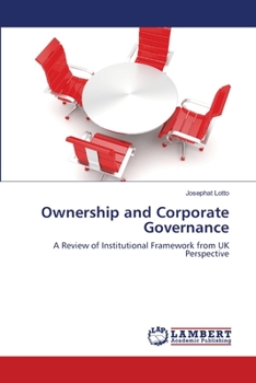 Paperback Ownership and Corporate Governance Book
