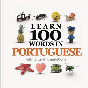 Paperback Learn 100 Words in Portuguese with English Translations Book