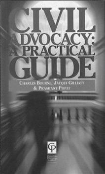 Paperback Civil Advocacy: A Practical Guide Book