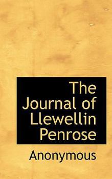 Paperback The Journal of Llewellin Penrose Book
