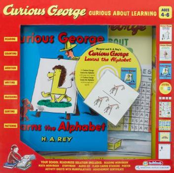 Paperback Curious George Curious about Learning Boxed Set Book