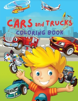 Paperback Cars and Trucks Coloring Book