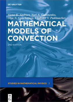 Hardcover Mathematical Models of Convection Book