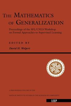 Paperback The Mathematics of Generalization Book