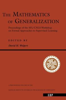 Paperback The Mathematics Of Generalization Book