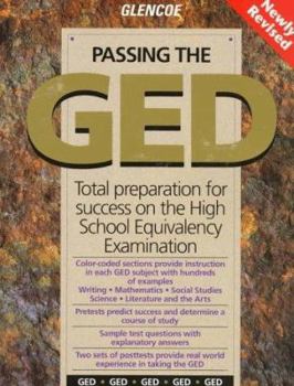 Paperback Passing the GED: Total Preparation for Success on the High School Equivalency Examination Book