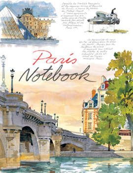 Hardcover Paris Notebook Book