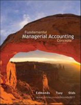 Hardcover Fundamental Managerial Accounting Concepts Book