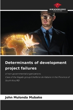 Paperback Determinants of development project failures Book